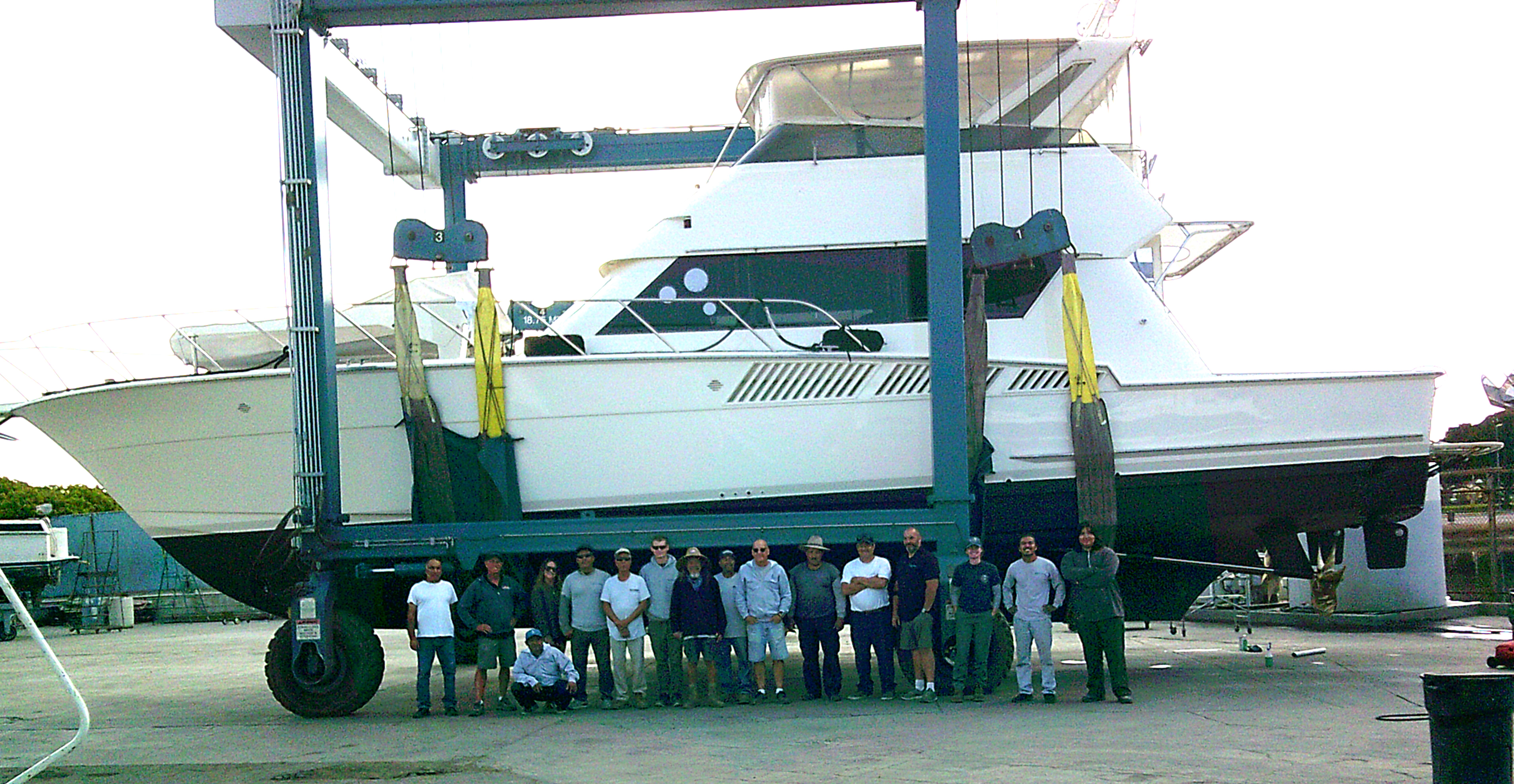 The Sunset Aquatic Shipyard team